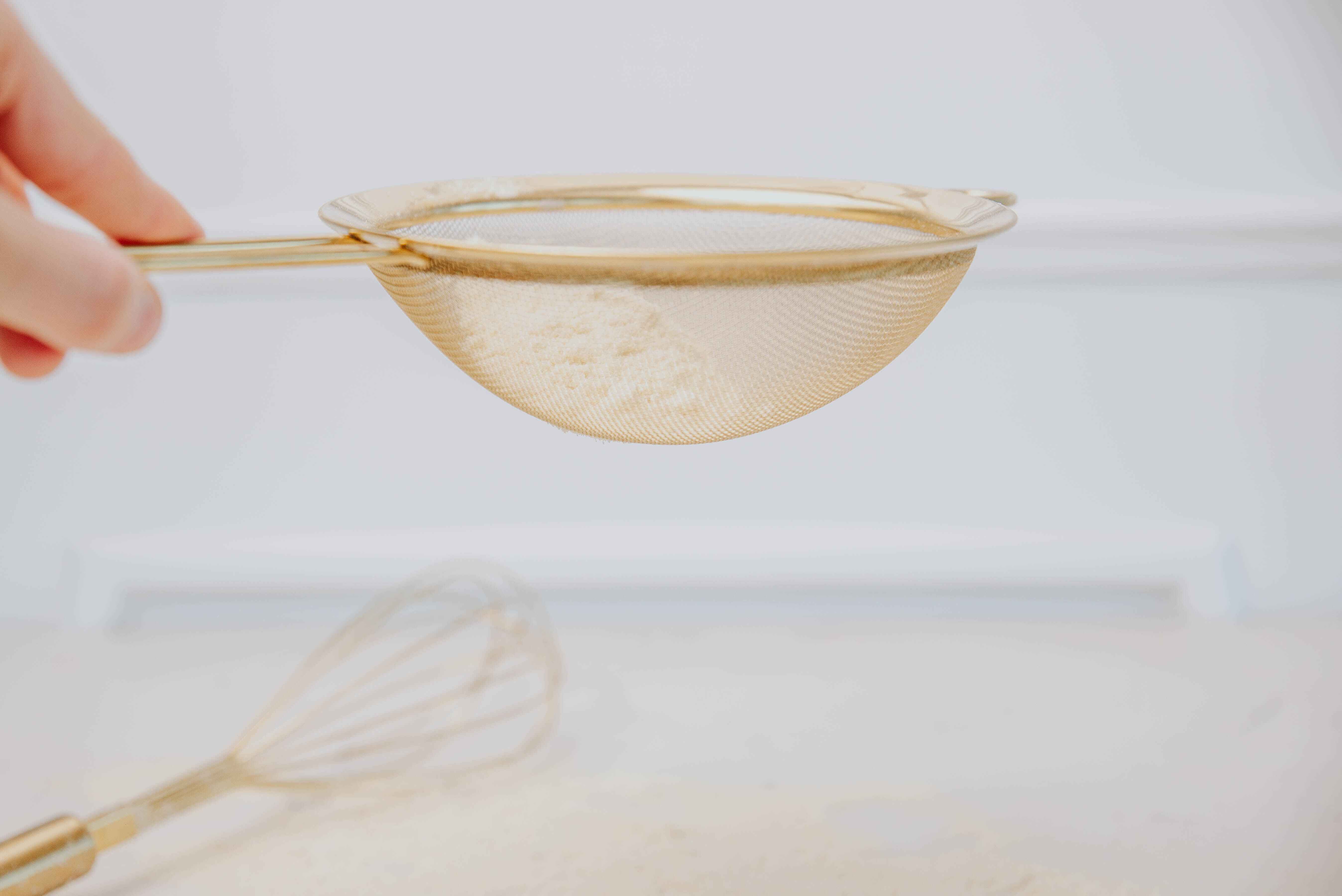 Macadamia protein powder display